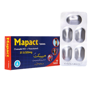 Mapact Tablets (Tramadol/Paracetamol)