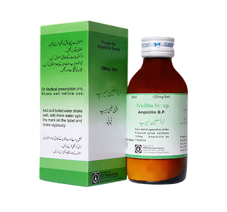 Tricillin Dry Syrup (Ampicillin)